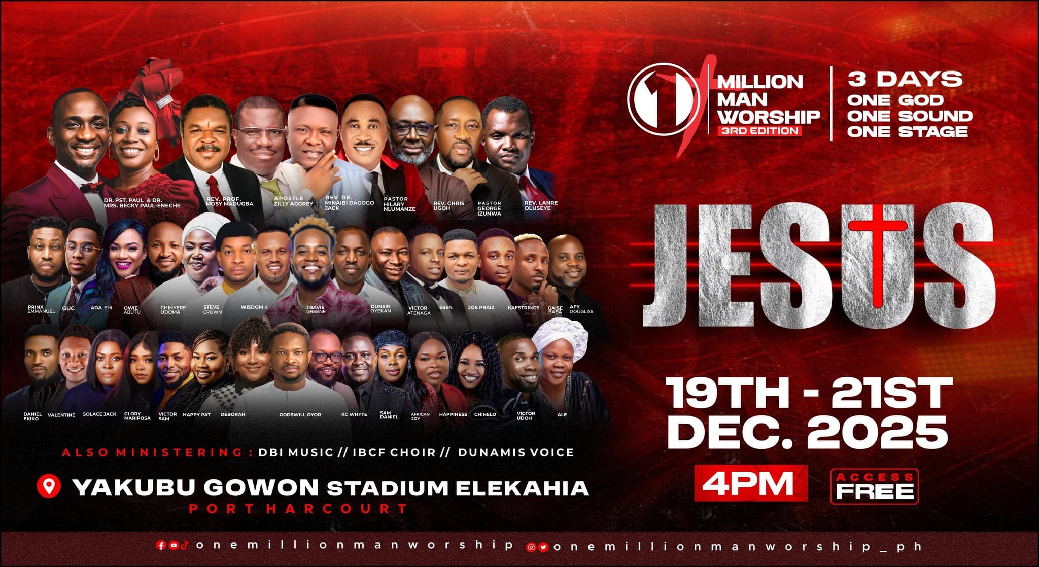One Million Man Worship Official